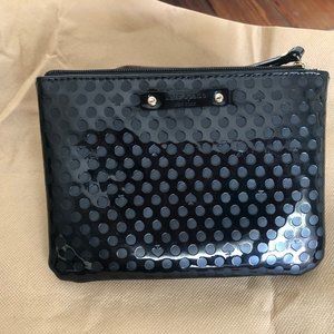 Kate Spade Wallet / Clutch Black Polka Dot NEW